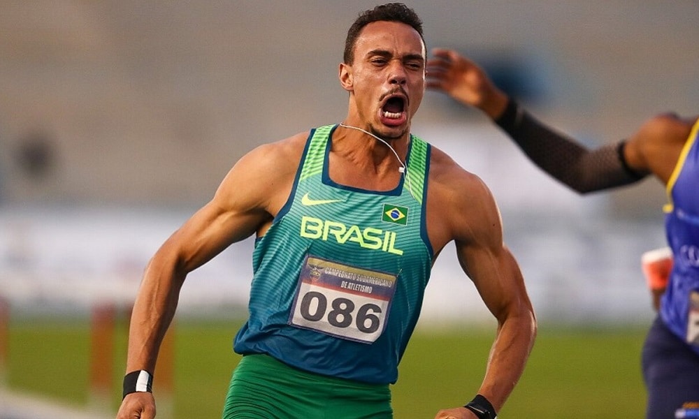 Rafael Pereira atletismo 60m com barreiras Meeting Indoor de Karlsruhe