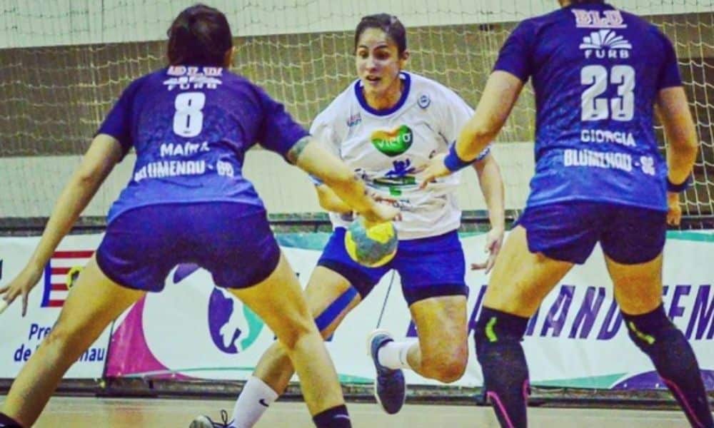 Concórdia e Blumenau empatam no clássico na Liga Hand Feminina