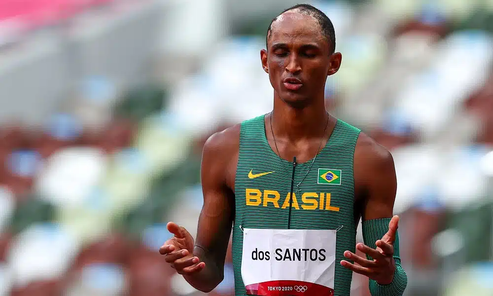 Alison dos Santos atletismo 400 m com barreiras Mundial de Atletismo Oregon Eugene Estados Unidos brasileiros