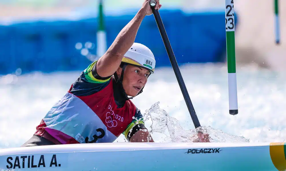 Ana Sátila canoagem slalom Pepê Gonçalves Mathieu Desnos Mundial de canoagem slalom Mundial de Canoagem Extreme Ranking Series Augsburg