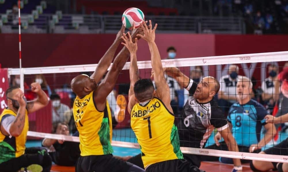 Brasil x Bósnia vôlei sentado Jogos Paralímpicos de tóquio 2020