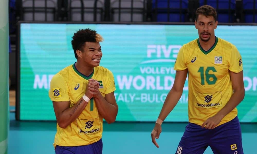 Brasil x Canadá Mundial Sub-21 de vôlei masculino