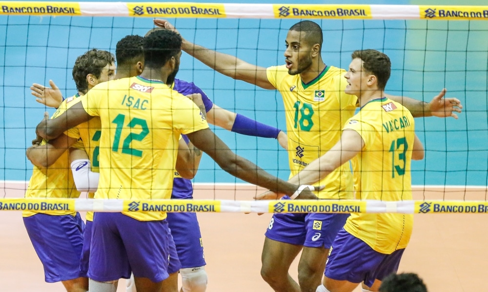 Brasil e Argentina decidem título do Sul-Americano de vôlei masculino