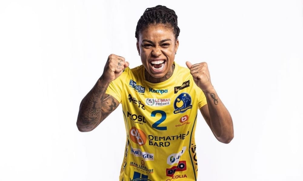 Bruna de Paula Metz e Duda Amorim Champions League handebol feminino Champions League handebol