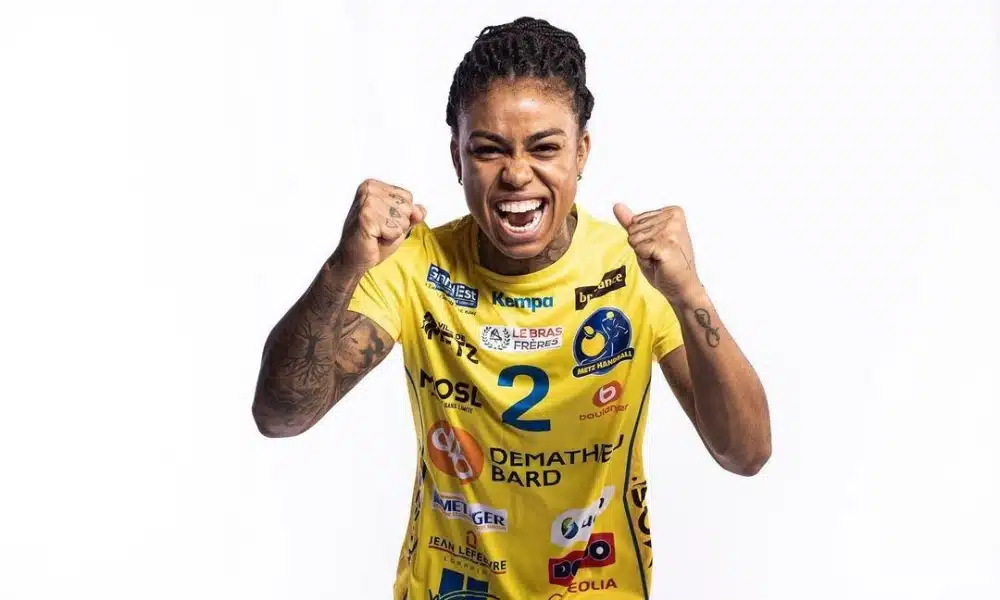 Bruna de Paula Metz e Duda Amorim Champions League handebol feminino Champions League handebol