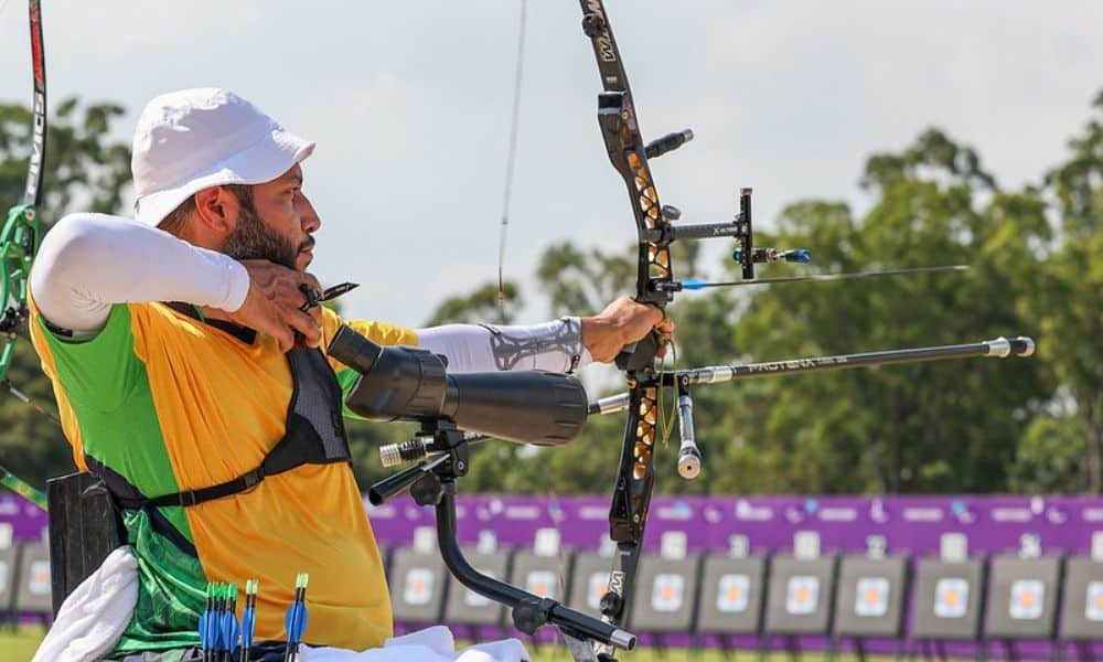 Heriberto Roca mundial de tiro com arco paralímpico