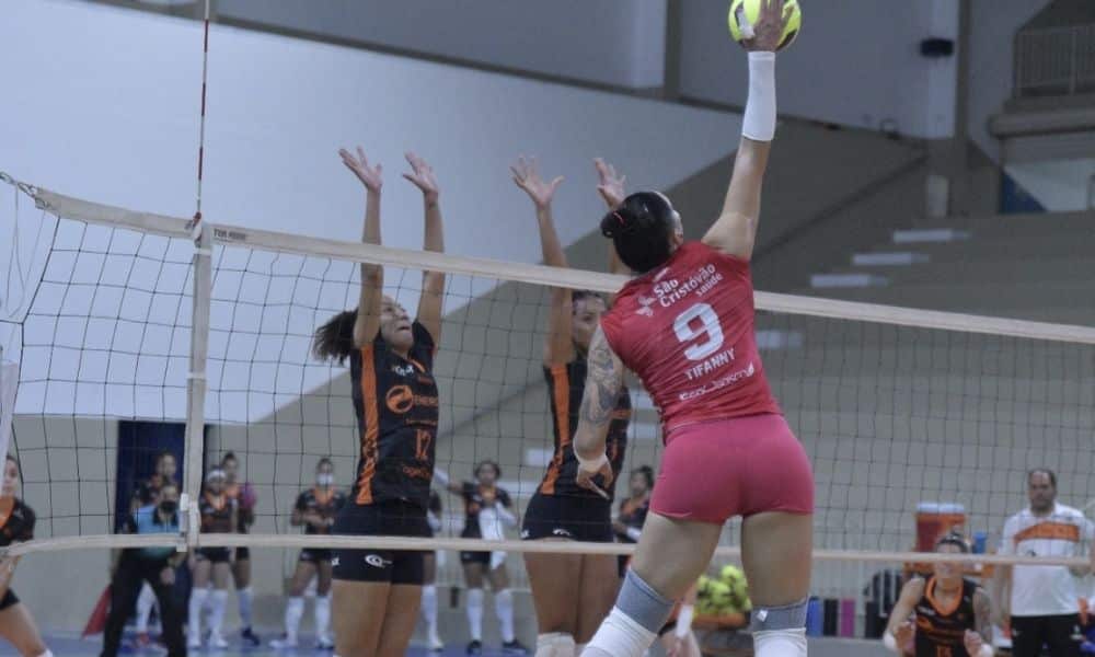 São Caetano x Osasco - Paulista feminino de vôlei
