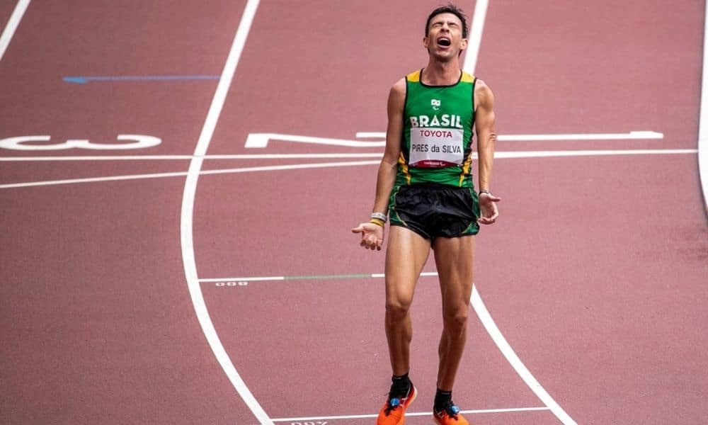 Alex Pires maratona jogos paralímpicos prata