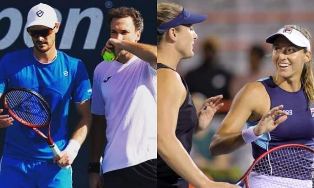 Bruno Soares e Luisa Stefani estão nas quartas do US Open
