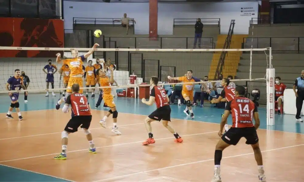 Sesi x São José dos Campos - Paulista masculino de vôlei