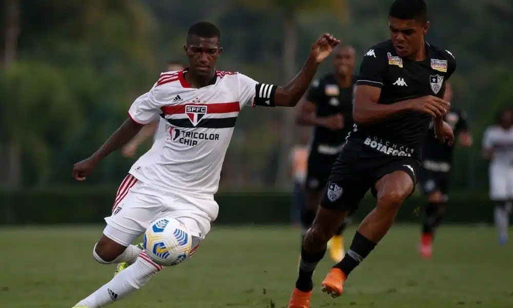 São Paulo x Botafogo - Brasileiro Sub-20 de futebol