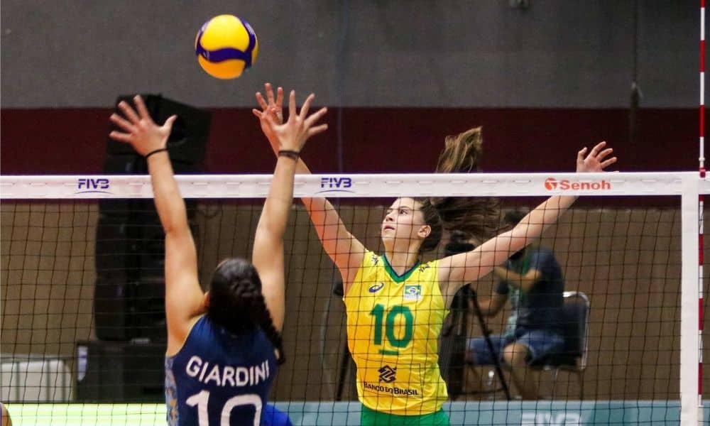 Brasil x Argentina - Mundial Sub-18 de vôlei feminino