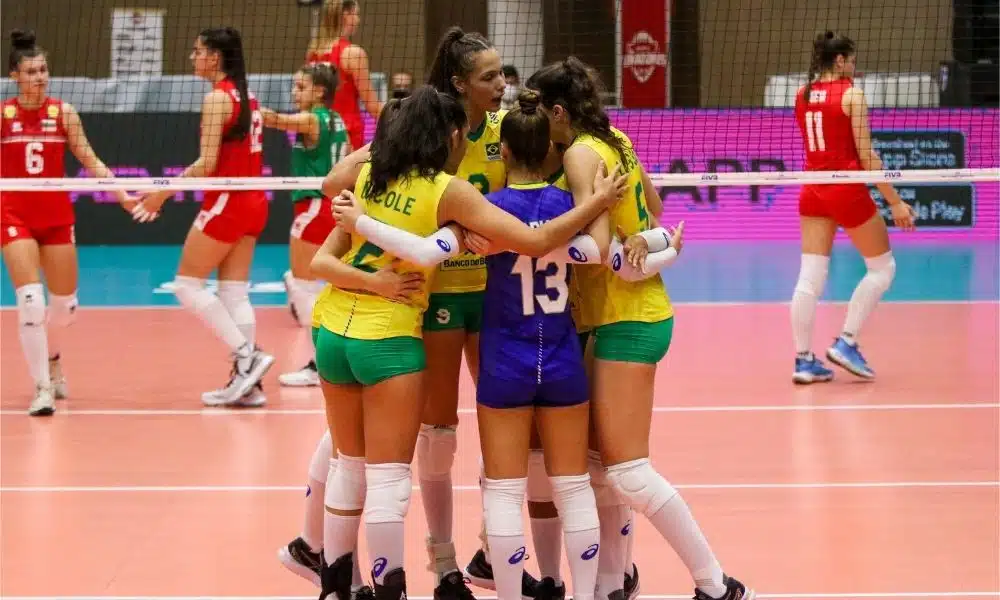 Brasil x Bulgária - Mundial Sub-18 feminino de vôlei feminino Tailândia