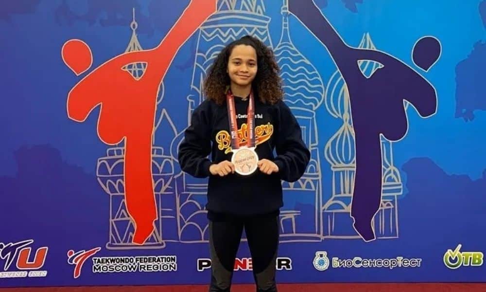 Danielly Vitória Neris aberto da Rússia de taekwondo