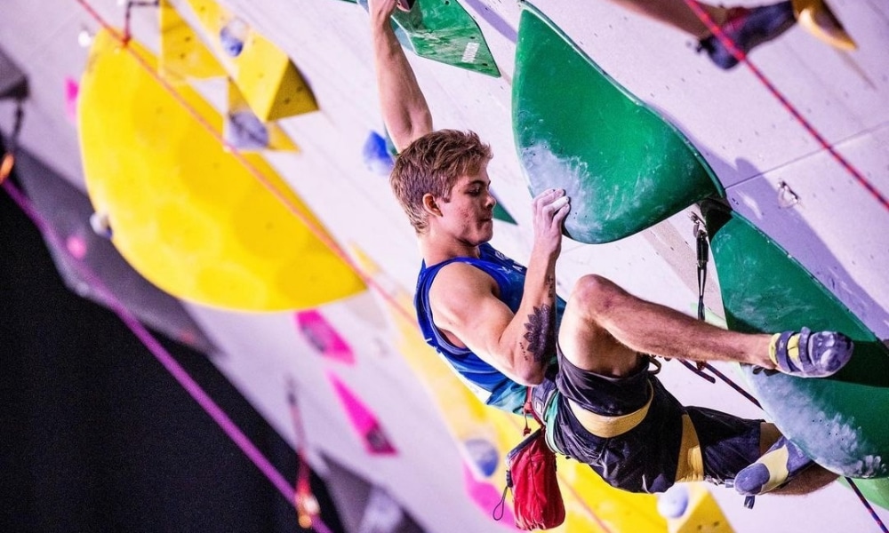 Felipe Ho e Bianca Castro têm melhores resultados do Brasil no Mundial de escalada seleção brasileira de escalada