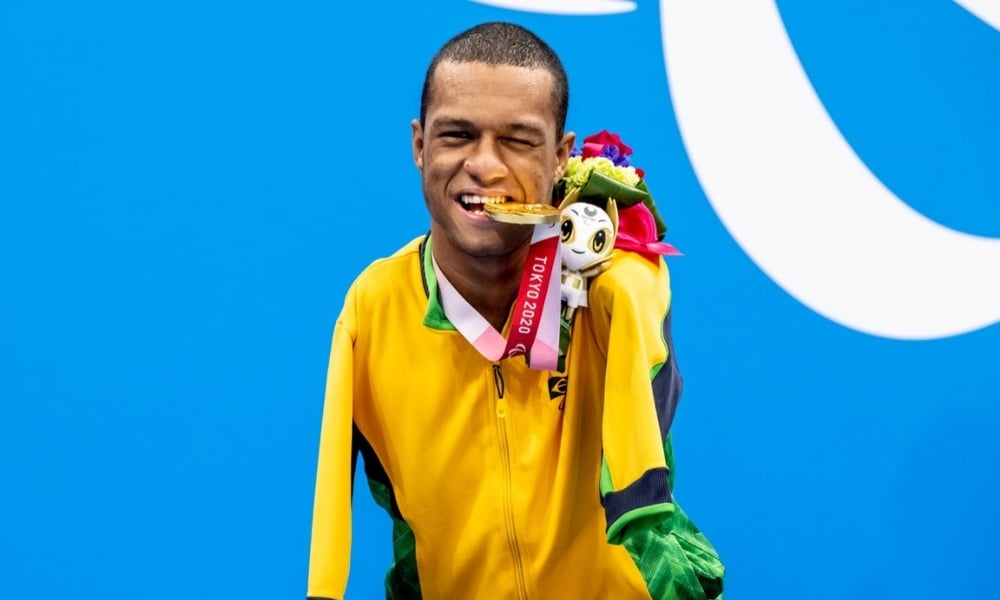 Gabriel Araújo natação world series