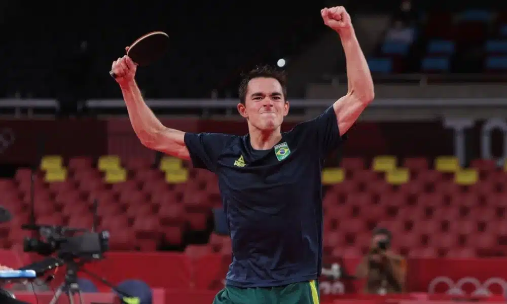 Hugo Calderano ITTF Campeonato Pan-Americano de tênis de mesa