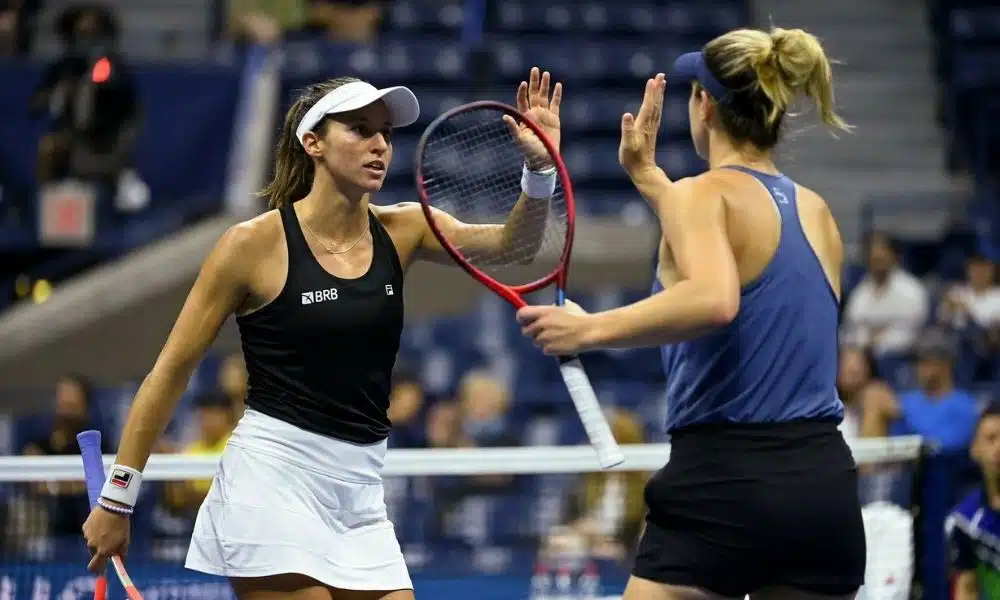 Luisa Stefani Gabriela Dabrovski tênis tênis duplas US Open estreia WTA 250 Chennai
