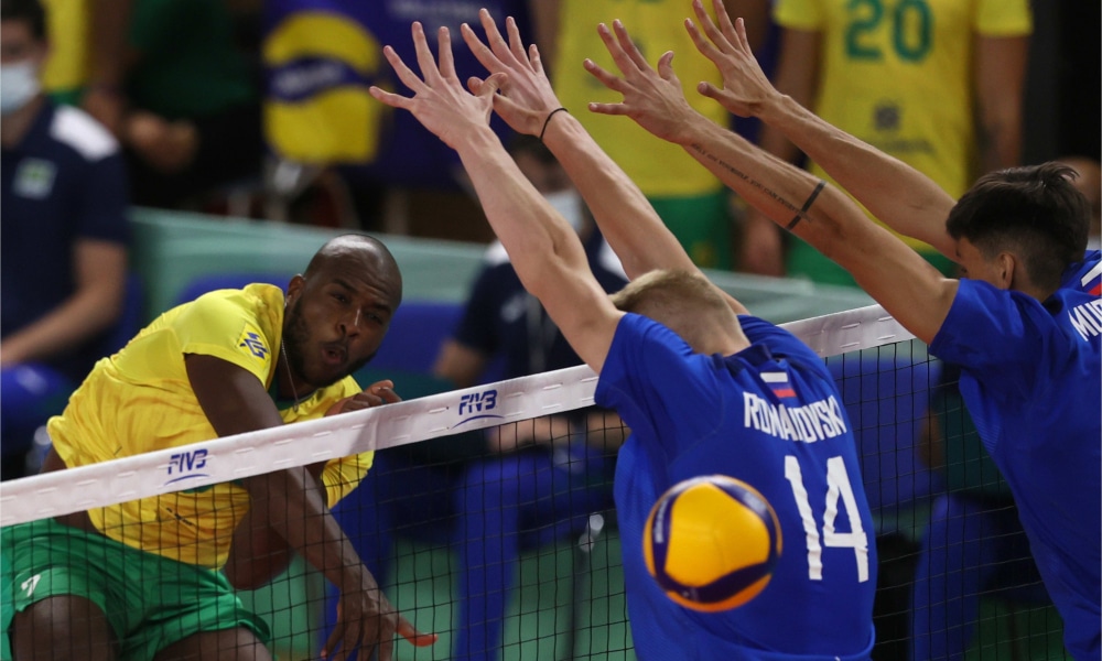 Brasil perde para Rússia na estreia do Mundial Sub-21 de vôlei masculino