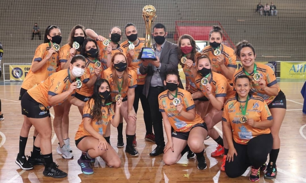 Sarandi é campeã da Conferência Sul da Liga Nacional de handebol feminino