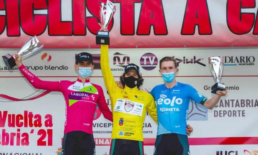 Vinicius Rangel venceu a Volta Ciclística de Cantabria