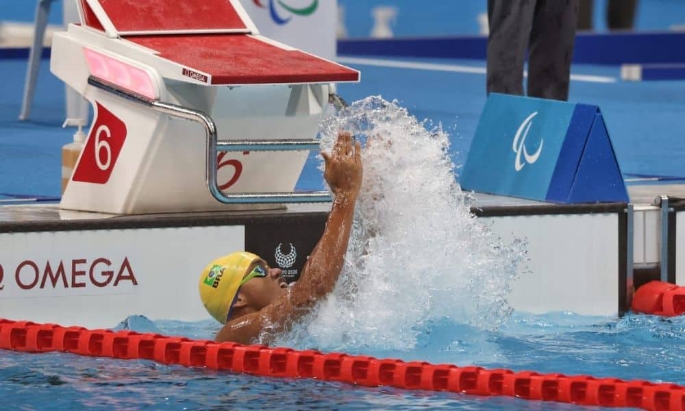 Wendell Belarmino medalha de bronze 100 m borboleta jogos paralímpicos tóquio-2020