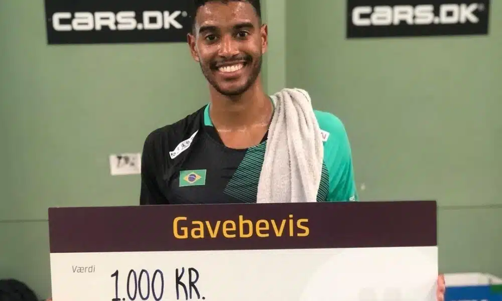 Ygor Coelho é vice-campeão de torneio dinamarquês