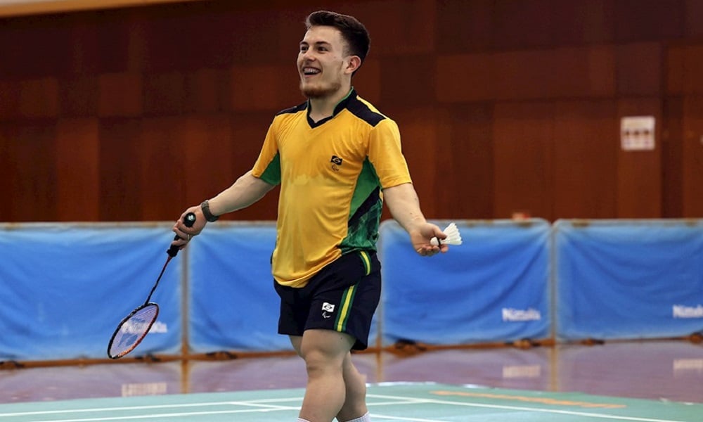 Vitor Tavares badminton Paralimpíada Tóquio Internacional parabadminton Brasil