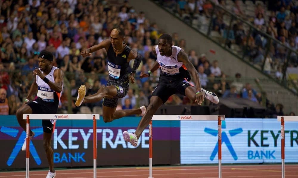 alison dos santos 400 m com barreiras etapa de bruxelas da diamond league