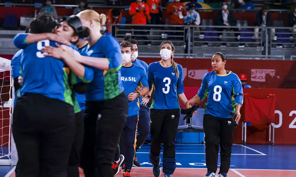 Brasil goalball feminino jogos paralímpicos bronze