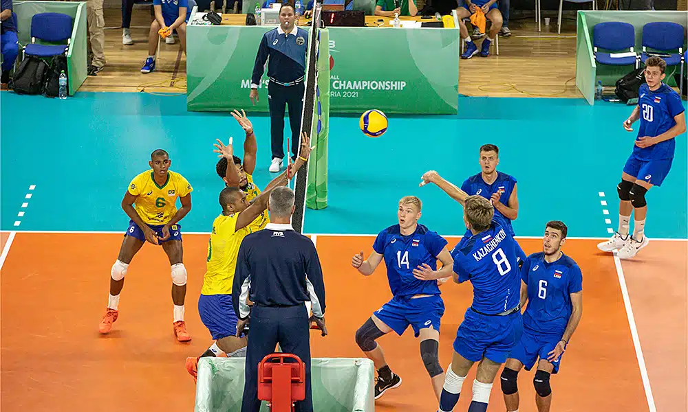 Brasil Rússia Mundial Sub-21 vôlei masculino