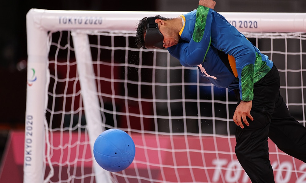 Leomon Moreno Brasil Lituânia goalball masculino Jogos Paralímpicos