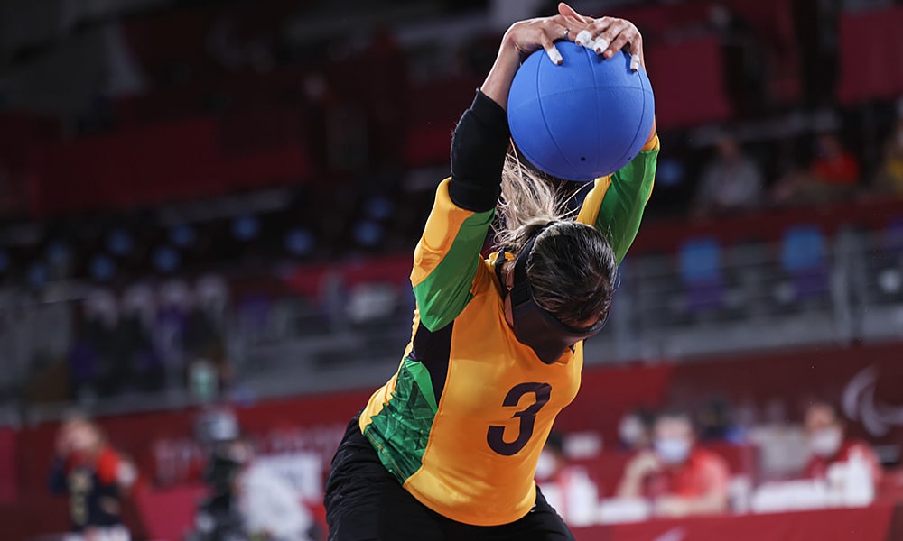 Brasil EUA goalball feminino Jogos Paralímpicos