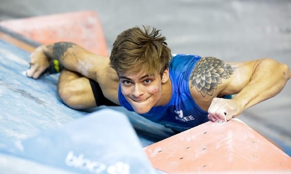 Felipe Ho Brasileiro de escalada meiringen