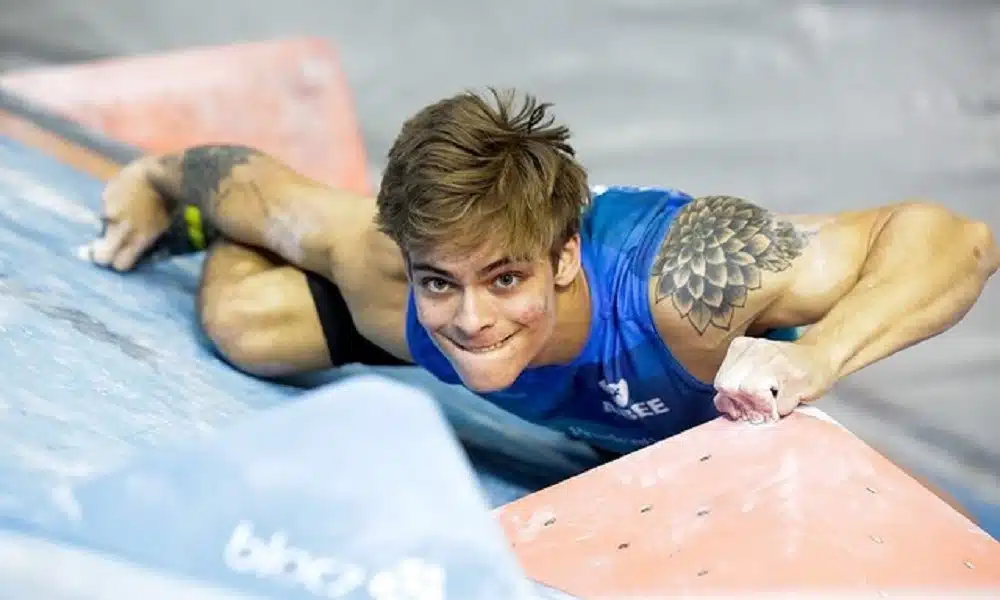 Felipe Ho Brasileiro de escalada meiringen
