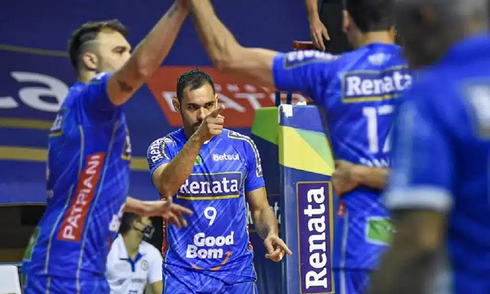 Vôlei Renata Paulista masculino de vôlei Sesi