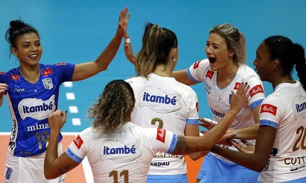Itambé Minas Tênis Clube 2021/22 Superliga feminina Curitiba Vôlei ao vivo
