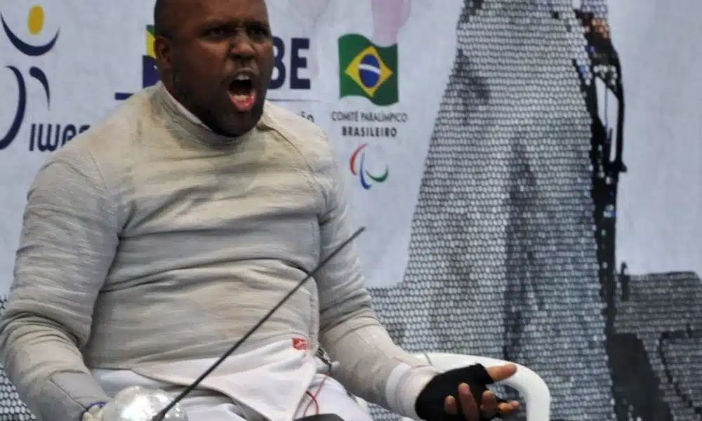 Alex Souza e Jovane guissone - Copa de paraesgrima