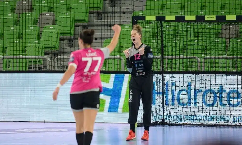 Babi Arenhart Krim Mercator Champions League de handebol feminino