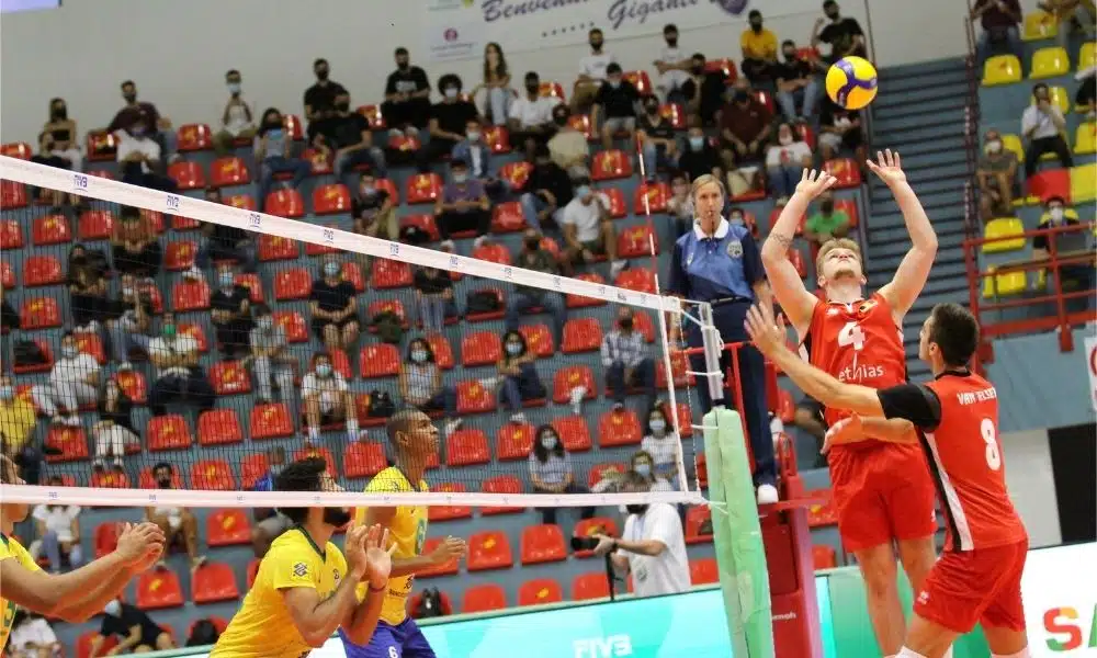 Brasil x Bélgica - Mundial Sub-21 de vôlei masculino