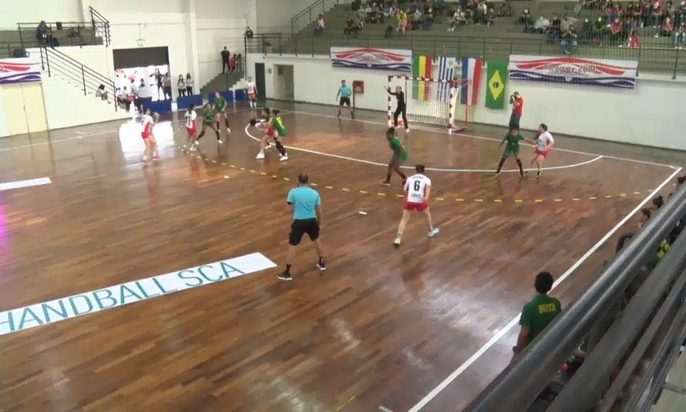Brasil x Chile - Sul-Centro Americano de handebol feminino