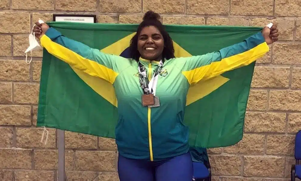 Taiane Justino levantamento de peso pan-americano sub-20