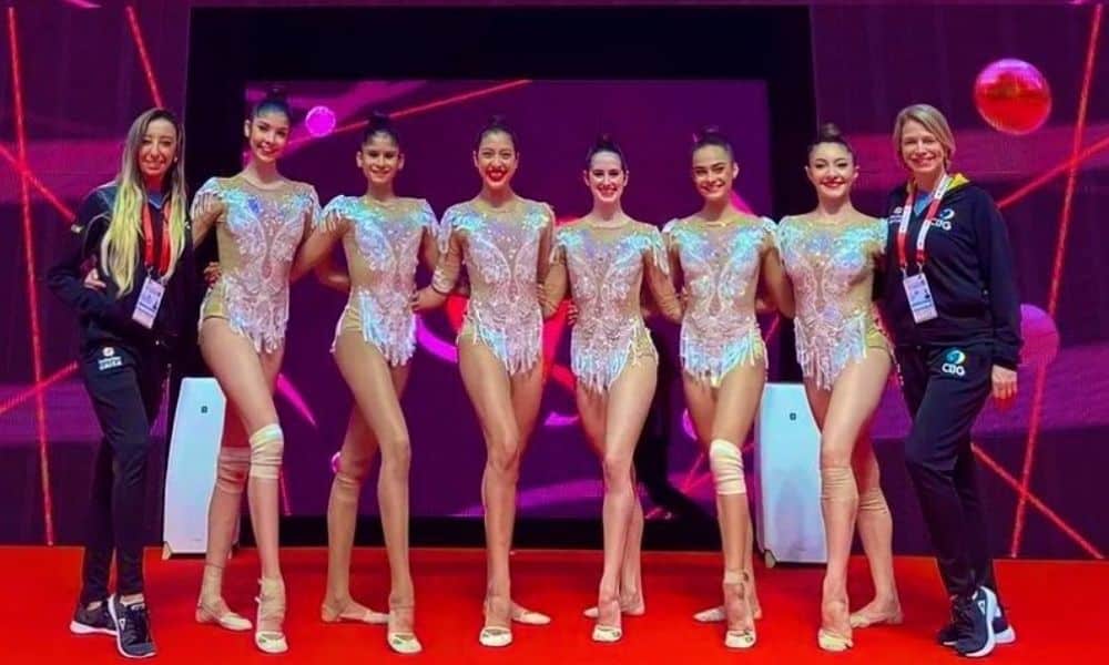 conjunto ginástica rítmica brasil mundial