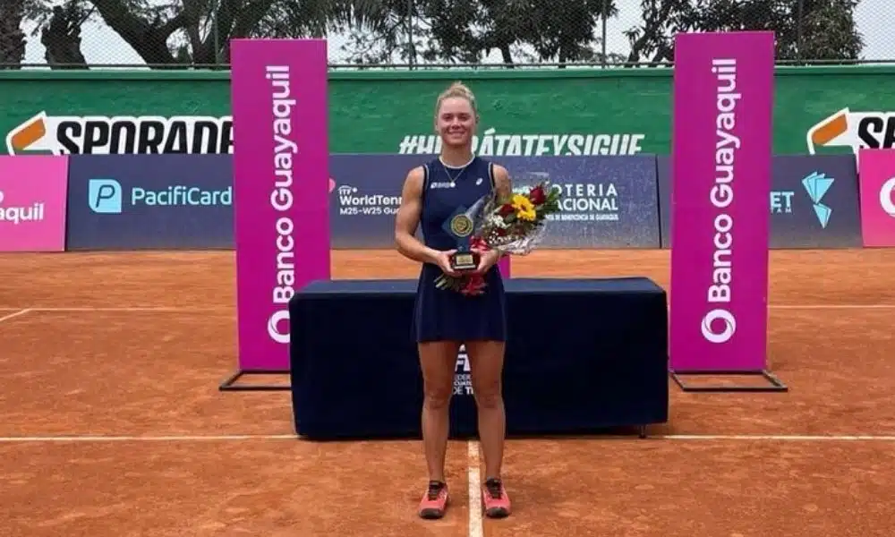 Laura Pigossi aplica 'pneu' campeã ITF de Guayaquil