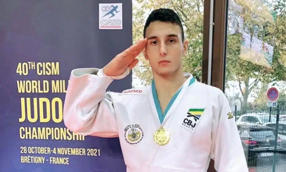 Guilherme Schmidt mundial militar judô