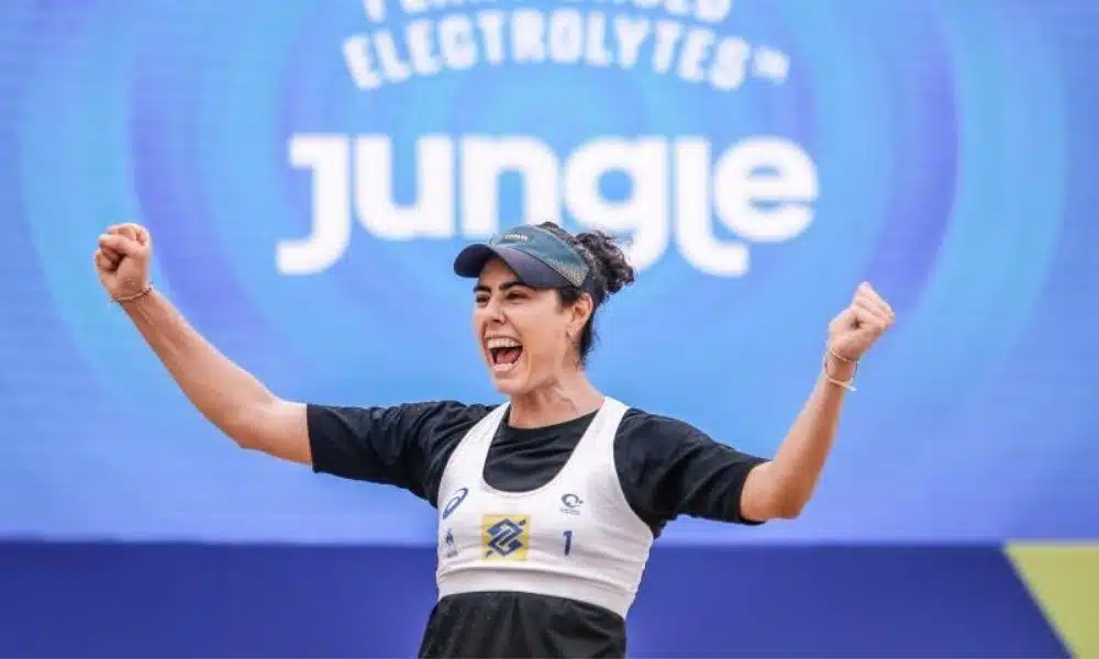 Teresa, que joga ao lado de Juliana Simões, está entre as classificadas (Créditos: William Lucas/Inovafoto/CBV)