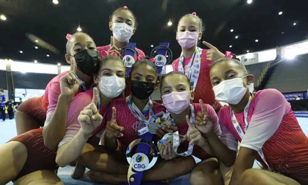Flamengo e Minas foram os grandes campeões nas categorias infantis no Campeonato Brasileiro de ginástica artística