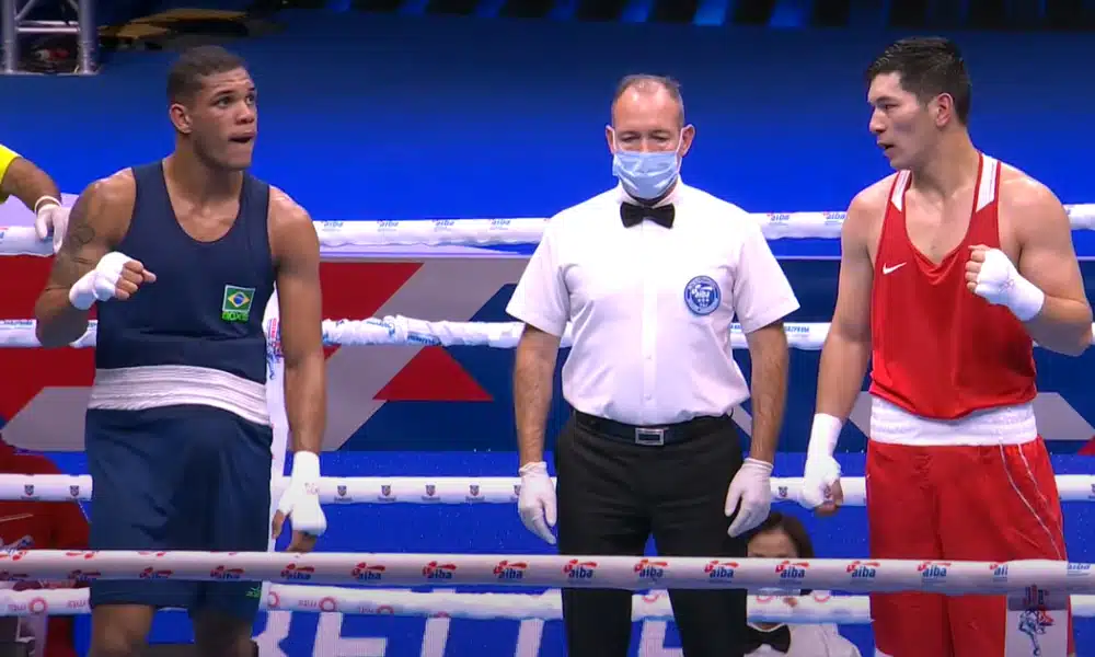 Isaías Filho é eliminado na estreia do Mundial de boxe
