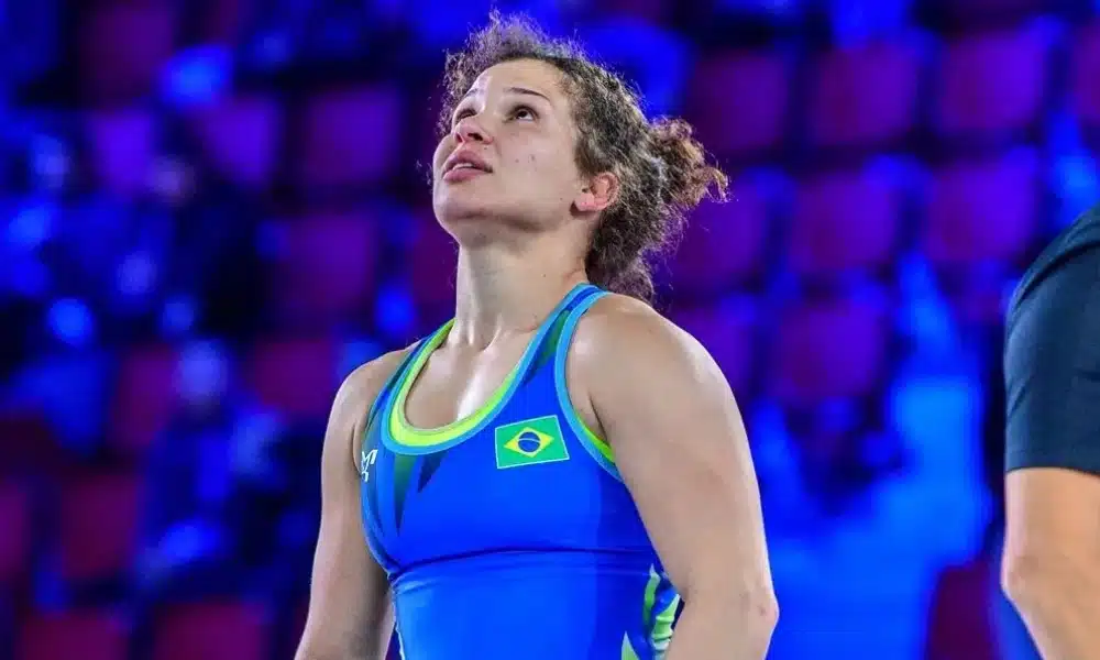 Laís Nunes e Kamila Barbosa no Mundial de wrestling