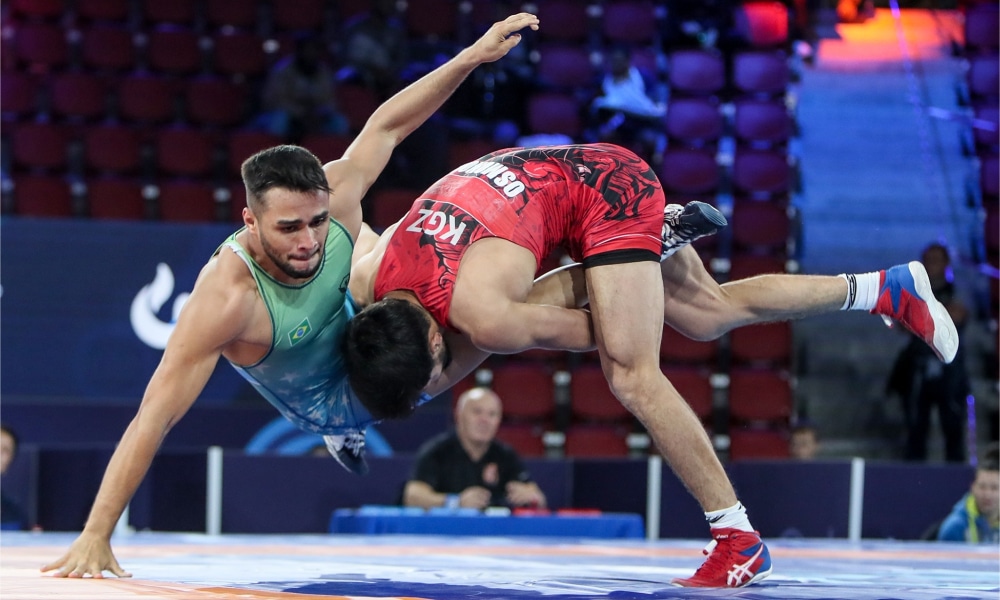 Marcos Wesley é eliminado no Mundial de wrestling
